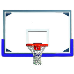 Gared Performance Sports OverSized Aluminum Framed Glass Backboard