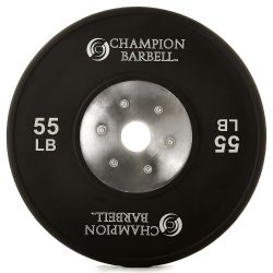 Olympic Competition Bumper Black 55lb
