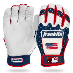 Franklin Adult 2024 July 4th MLB CFX Baseball Batting Gloves
