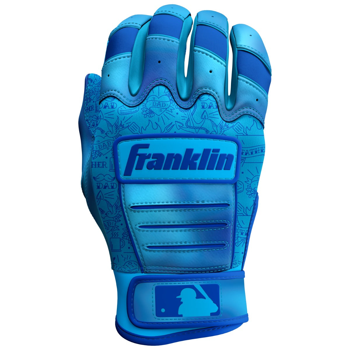Franklin 2025 Fathers Day Youth Baseball Batting Gloves