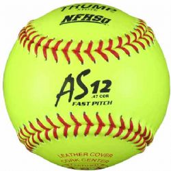 Trump® NFHS USA 12" 47/375 Fastpitch Leather Softballs (Dozen)