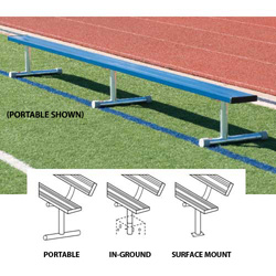 15' Permanent Bench w/o back (colored)