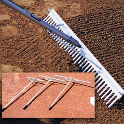 Aluminum Maintenance Rake - 24 in.