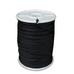 Black Poly Twine 3mm 100' Spool