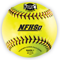 Mark 1 NFHS 12" Softballs (Dozen)