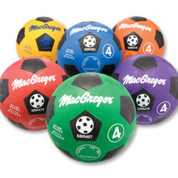 MacGregor®Rubber Soccerball - Size 4