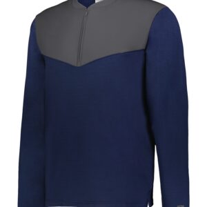 SIDELINE GRID 1/4 ZIP PULLOVER