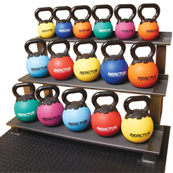 Reactor 8 in. Rubber Kettlebell (10lb)