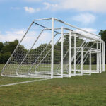 3" Classic Alumagoal 6.5' X 12' WHITE
