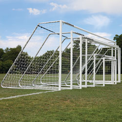 3" Classic Alumagoal 4.5' X 9' WHITE