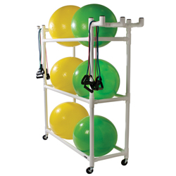 Stability Ball Storage Cart