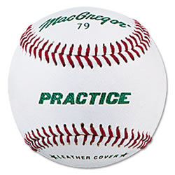MacGregor® #79 Practice Baseballs (Dozen)
