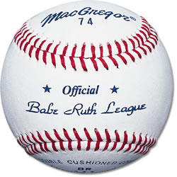 Macgregor #74 Official Babe Ruth® Baseballs (Dozen)