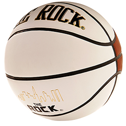The Rock® Autograph Basketball