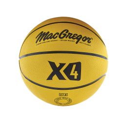 MacGregor®Rubber Indoor/Outdoor Basketball - Junior Size 27.5 in.