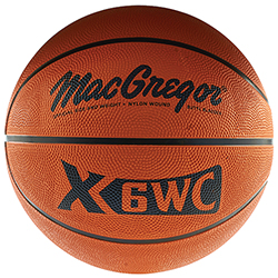 MacGregor®Rubber Basketball - Official Size 29.5 in.