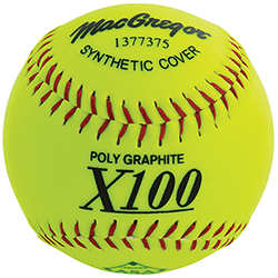 MacGregor®X52RE USA Slow Pitch 12 in. Softballs - Synthetic (Dozen)