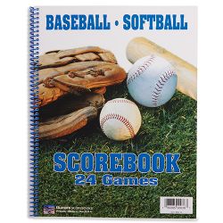 Baseball/Softball Side By Side Scorebook Oversized