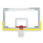 Bison Unbreakable Short Glass Backboard w/ Padding