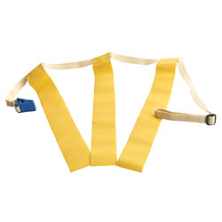 Triple Threat Flag Football Belts - Yellow