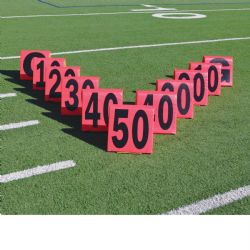 Pro Down Day/Night Football Sideline Marker Set 11pc