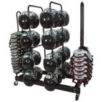 Combo Helmet/Shoulder Pad Rack