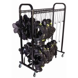 SHOULDER PAD HANGER RACK