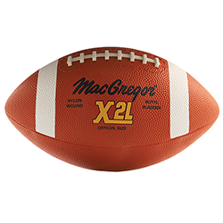 MacGregor Official Size Rubber Football