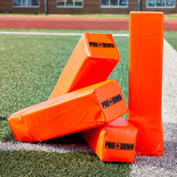 Pro Down Weighted Football Pylons (4-Pack)