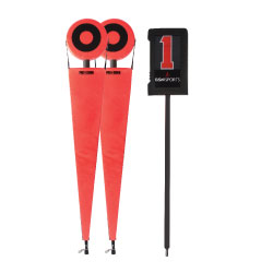 Solid Orange Chain Set & Down Indicator