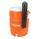 Igloo 10 Gal Orange Seat Top Cooler w/Cup Dispenser