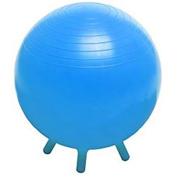 Stability Ball with Feet (45 CM - Light Blue)