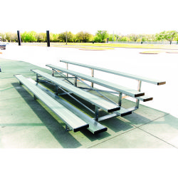 4 Row 21' Low Rise Bleacher