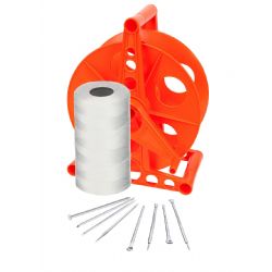 Twine reel with heavy duty #18 twine