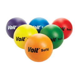 Voit 6 1/4 in. Softi Tuff Balls - Color My Class (Set of 6)