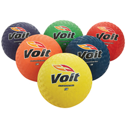 Voit Playground Balls - 6 in. - Color My Class (Set of 6)