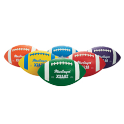 MacGregor®Multicolor Footballs - Official Size - Color My Class (Set of 6)