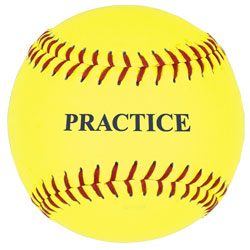 MacGregor®12 in. Practice Softballs (Dozen)