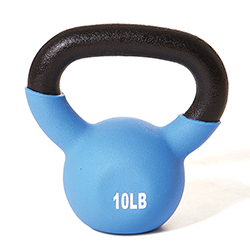 Champion Barbell Vinyl Coated Kettlebell (10lb)