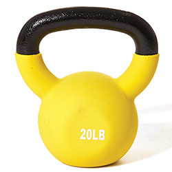 Champion Barbell Vinyl Coated Kettlebell (20lb)