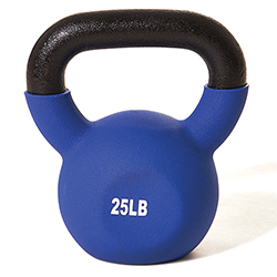 Champion Barbell Vinyl Coated Kettlebell (25lb)