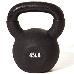Champion Barbell Vinyl Coated Kettlebell (45lb)