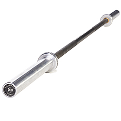 Olympic Style Bar - 86 in. Black Chrome - 45 lbs.