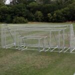 Alumagoal Natural Aluminum Club Soccer Goals (2-Pack)