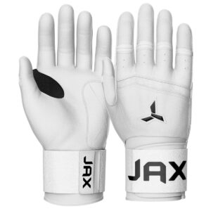 Jax Model One Webbed Left Hand Swing Batting Gloves with Strap Cuff